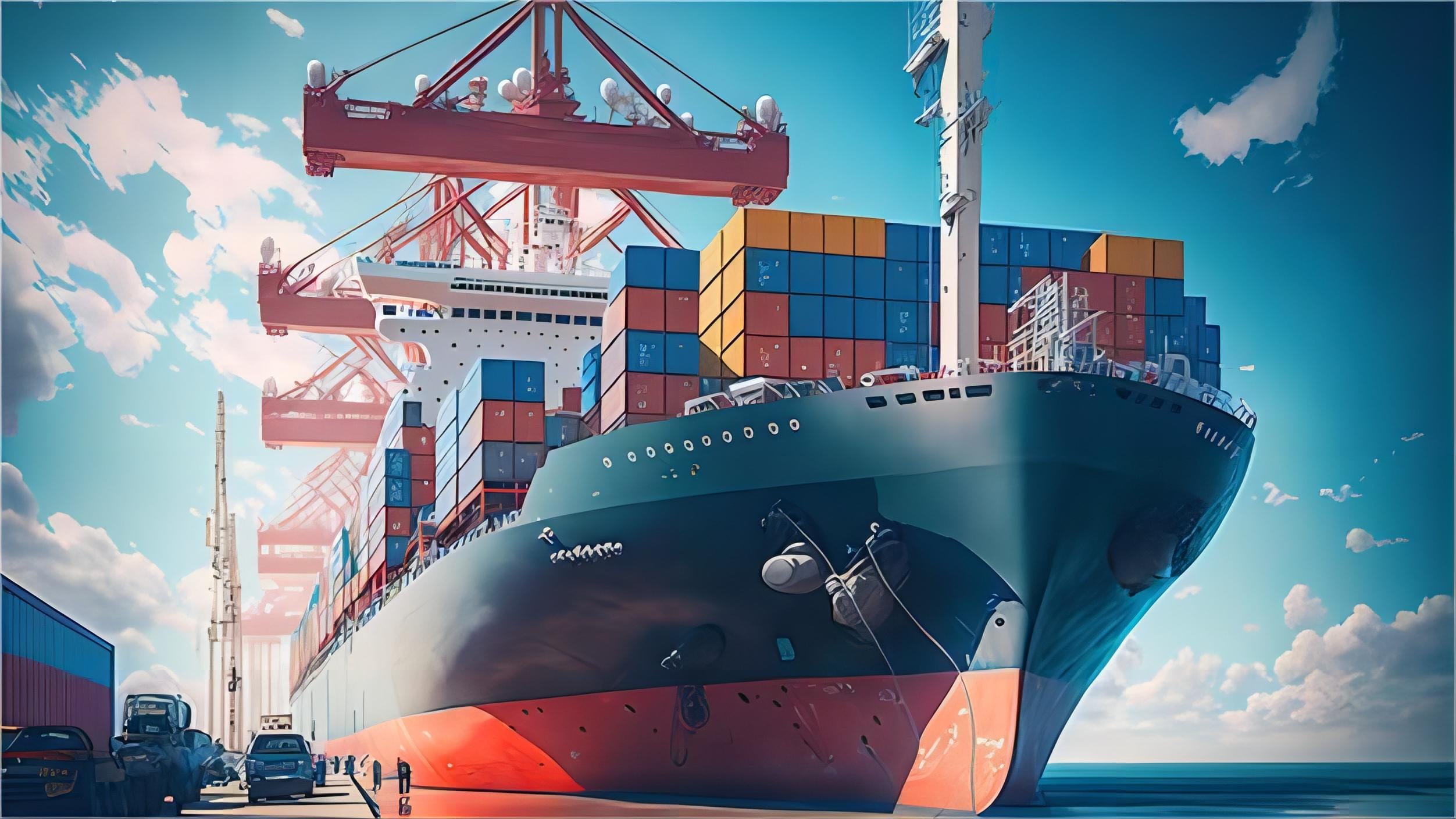 Comparison table for shipping methods from China to the UK