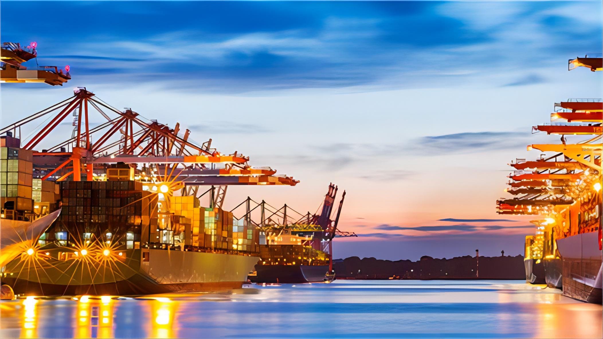 Cargo train representing rail freight options to the UK