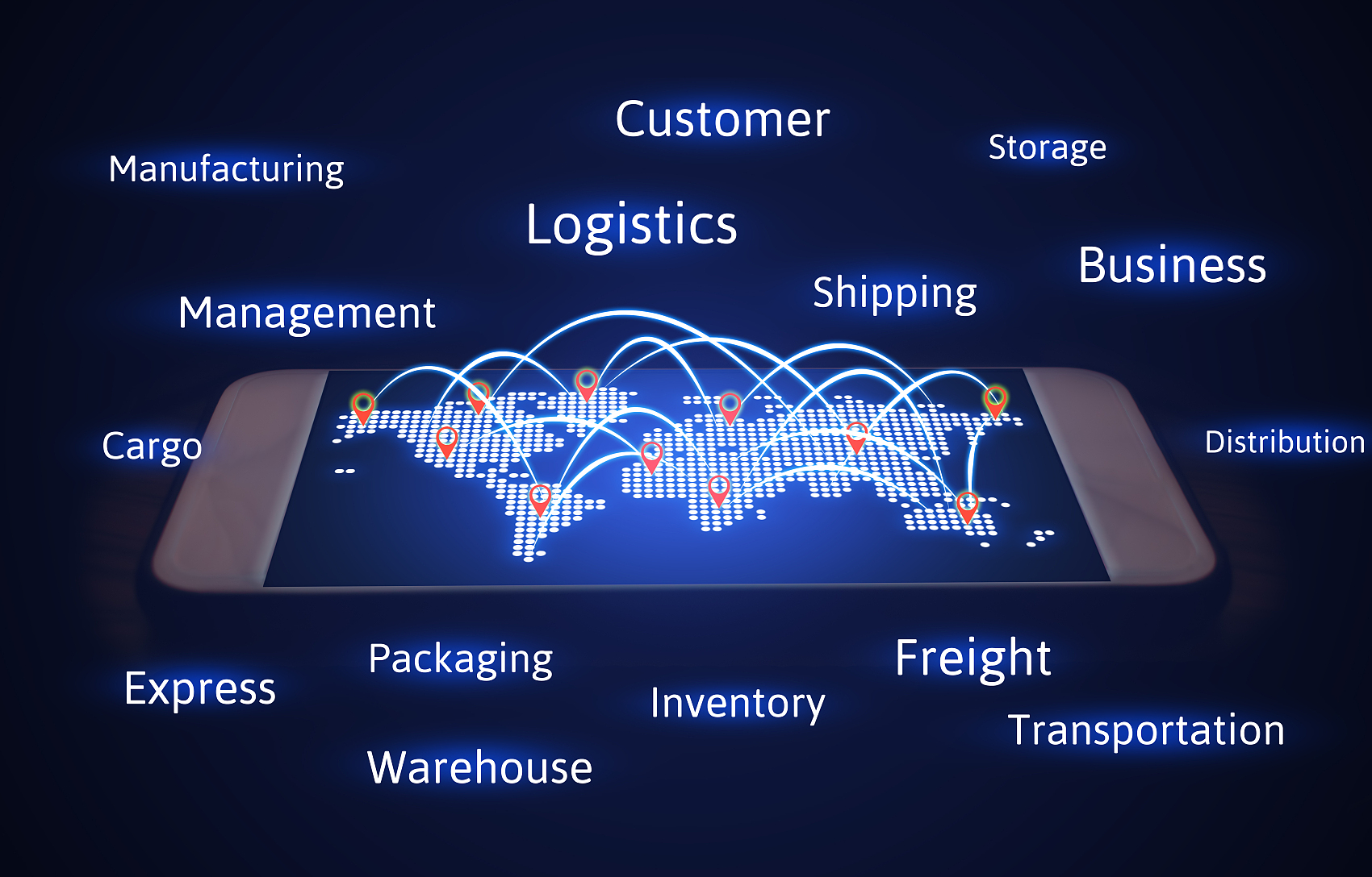 Logistics manager reviewing customs documentation for international shipping