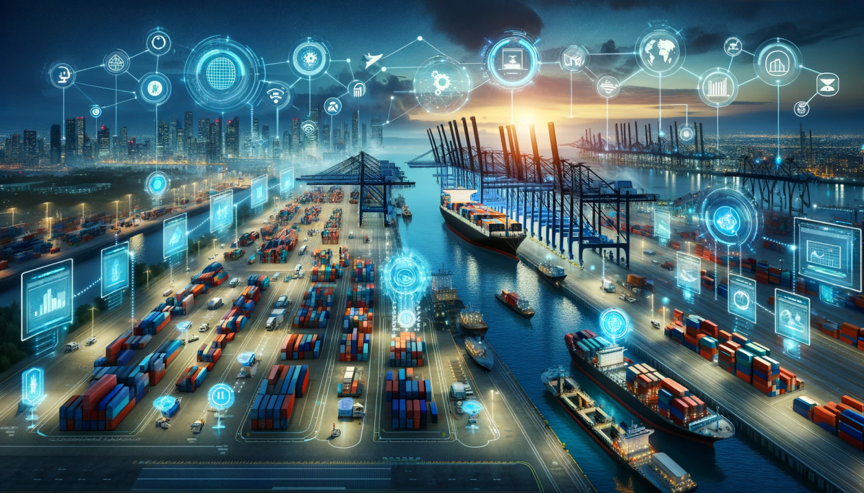 Comparison of air and sea freight logistics