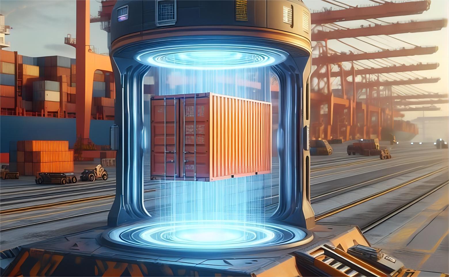 Logistics professional checking customs documentation